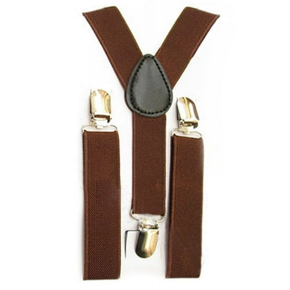 Baby Girls Boys Fashion Adjustable Clip-on Y-Back Child Elastic Suspenders