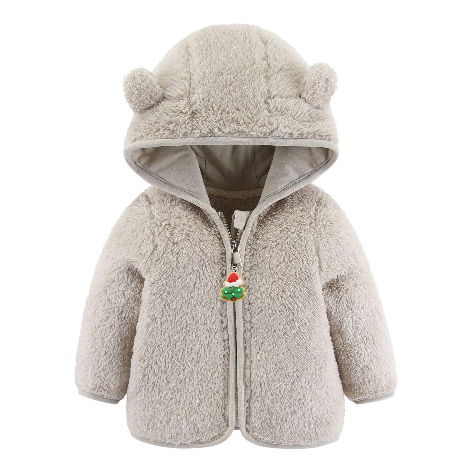 Baby Girls Boys Fleece Hooded Jacket Zip Up Teddy Coat Winter Warm Bear Ear Cute Jackets Toddler Kids Outerwear Walmart