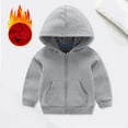 thumbnail image 1 of Baby Girls Boys Warm Jacket with Hooded Soft Lightweight Cute Cartoon Printed Solid Baby Girl Winter Clothes for Baby Boys 3-4 Years, 1 of 3