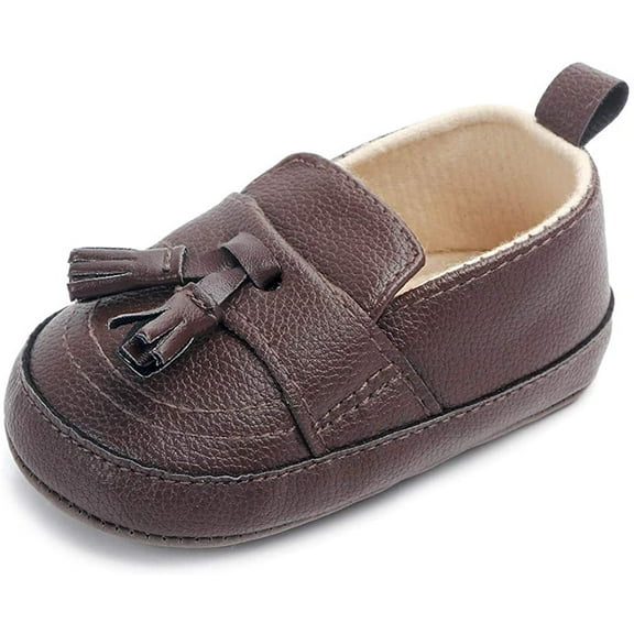 Baby Girls Boys Loafers Prewalker Moccasin Crib Shoes
