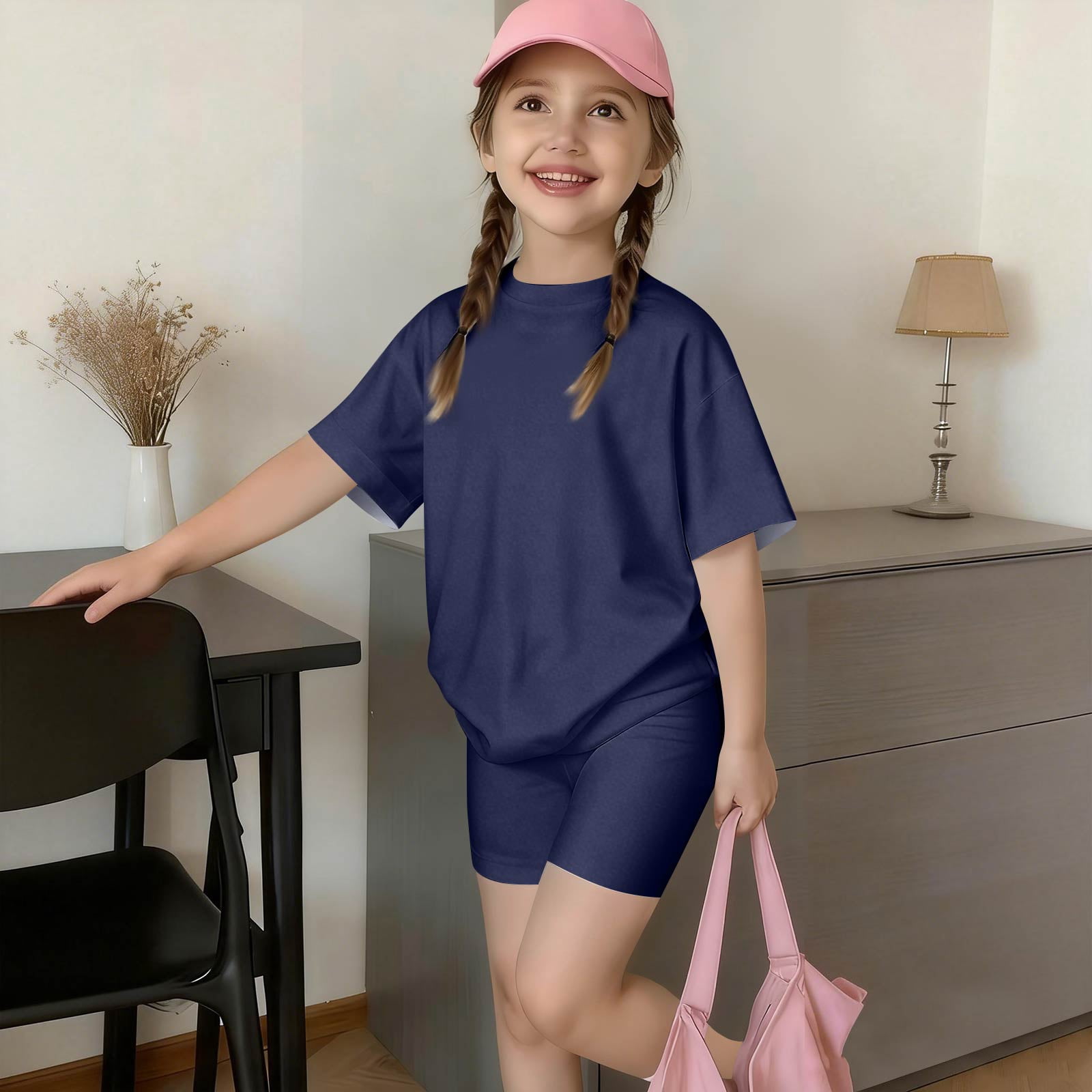 Baby Girls Boys Long Sleeve Crew Neck Tops Pants Set Loose Casual ...