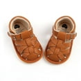 thumbnail image 1 of Baby Girls Boys Non-Slip Flats Sandals Infants Casual Crib Shoes Prewalkers 0-18 Months, 1 of 8