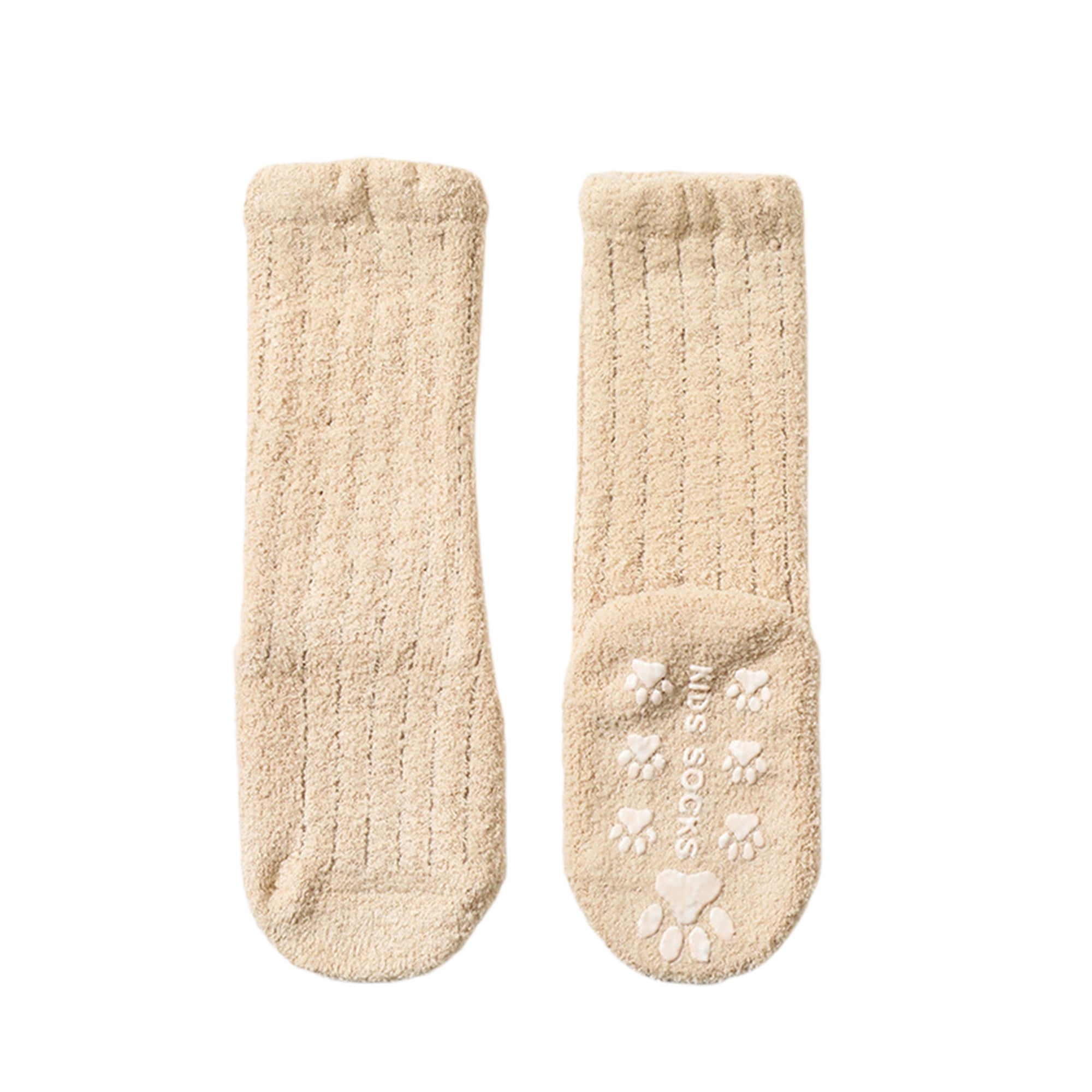 Baby Girls Boys Non Slip Fluffy Socks with Grips Toddler Kids Unisex