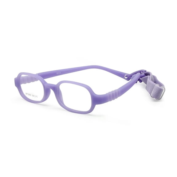 Baby Girls & Boys Optical Glasses with Strap No Screw One-piece Children Eyeglasses Size 39 For Age 0-1Yrs