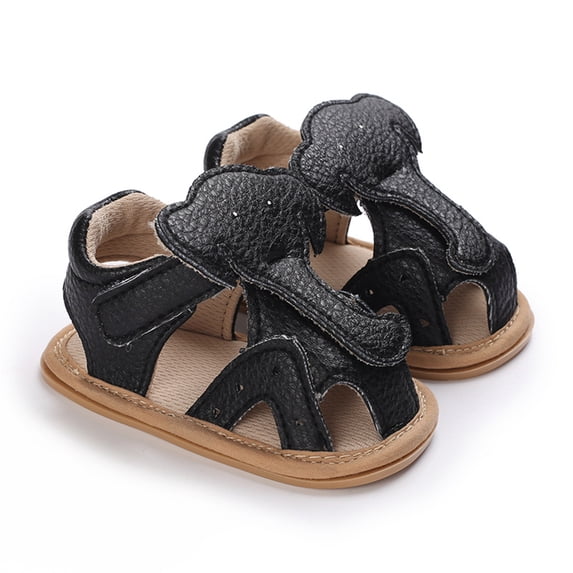 Baby Girls Boys Sandals Cute Cartoon Elephant Non-Slip Mules