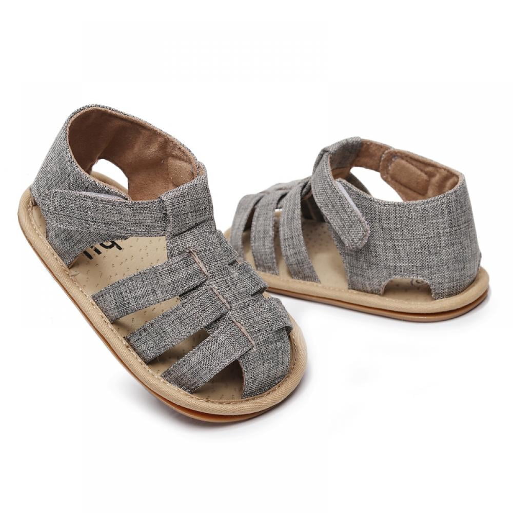 Baby Girls Boys Sandals Infant Beach Flat Shoes Premium Soft Anti