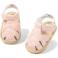 thumbnail image 1 of Baby Girls Boys Sandals Infant Summer Beach Shoes Anti Slip Rubber Sole Outdoor First Walking Crib Shoes, 1 of 6