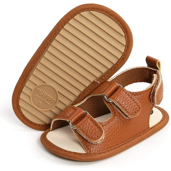 Baby Girls Boys Sandals Premium Soft Anti-Slip Rubber Sole Infant Summer Outdoor Shoes Toddler First Walkers