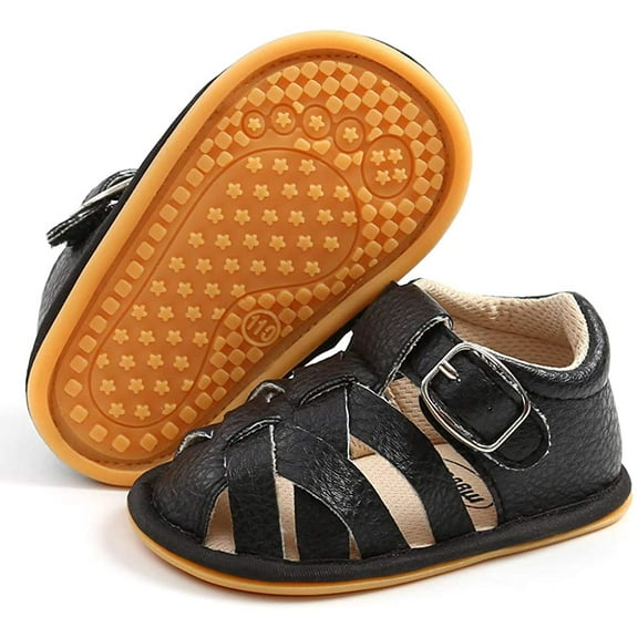 Baby Girls Boys Sandals Premium Soft Anti-Slip Rubber Sole Infant Summer Outdoor Shoes Toddler First Walkers