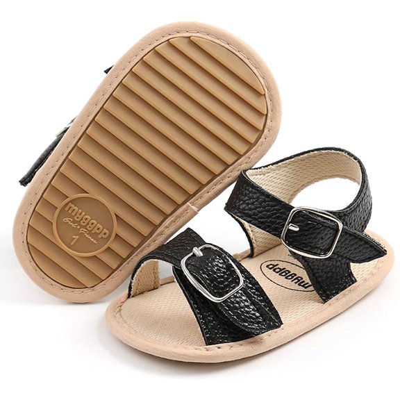 Baby Girls Boys Sandals Premium Soft Anti-Slip Rubber Sole Infant Summer Outdoor Shoes Toddler First Walkers