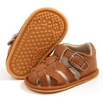 thumbnail image 1 of Baby Girls Boys Sandals Premium Soft Anti-Slip Rubber Sole Infant Summer Outdoor Shoes Toddler First Walkers, 1 of 6