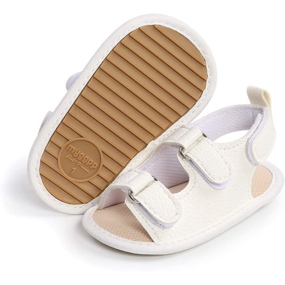 Baby Girls Boys Sandals Premium Soft Anti-Slip Rubber Sole Infant Summer Outdoor Shoes Toddler First Walkers