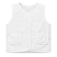 thumbnail image 1 of Baby Girls Boys Sherpa Fleece Vest Toddler Sleeveless Outerwear Jacket, 1 of 2