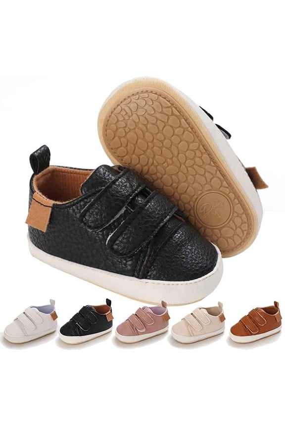 Baby Girls Boys Shoes Soft Anti-Slip Sole Newborn First Walkers Star High Top Canvas Denim Unisex Infant Sneaker