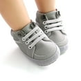 thumbnail image 1 of Baby Girls Boys Shoes Soft Anti-Slip Sole Newborn High Top Walking Shoes Unisex Infant Sneaker Non-Slip Soft Sole Toddler Newborn Baby Shoes Crib Shoes, 1 of 7