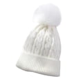 thumbnail image 1 of Baby Girls Boys Soft Warm Knit Hat Kids Winter Hat With Hood Cap Baby Hat 6-12 Months Warm Hat for Boy Boys Hats Caps Baby Girl Caps Baby Hats 6-12 Months Boy Boy Toddler Stocking, 1 of 3