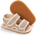 thumbnail image 1 of Baby Girls Boys Sparkly Bowknot Sandals Premium Soft Anti-Slip Rubber Sole Infant Summer Outdoor Shoes Toddler First Walkers, 1 of 6