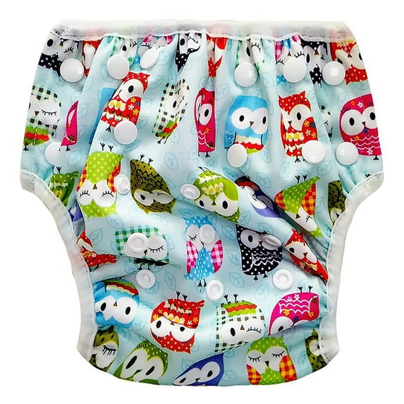 Baby Girls Boys Swim Diapers Swimming Pants for Newborn Toddlers 0-3 Years, Reusable Adjustable Washable Swim Underwear Fits Baby Gifts and Swimming Lessons
