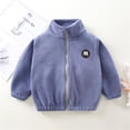thumbnail image 1 of Toddler Jacket Cute Cartoon Animal Printed Long Sleeve Soft Lightweight Baby Plush Clothes for Little Girl 14-15 Years, 1 of 2