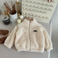 thumbnail image 1 of Baby Girls Boys Winter Jacket Cute Printed Solid Long Sleeve Cute Baby Boy Outfits for Toddler 3-4 Years, 1 of 4