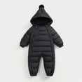 thumbnail image 1 of Baby Boys Girls Winter Snowsuit Coat Cute Hooded Romper Warm Jumpsuit Outwear Puffer Snowsuit Jacket Winter Clothes 0-24 Months, 1 of 4