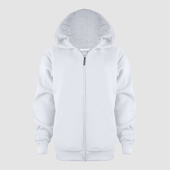 Baby Girls Boys Zip Up Hoodie Sweatshirt Solid Color Classic Hoodie Cotton Coat Fashion Lightweight Jacket Toddler Boys Girls Fall Outfits for Christmas Gifts 6T