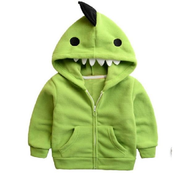 Baby Girls Boys 𝐅𝐥eece Hooded Jacket Zip Up Panda Coat Winter Warm Cute Animal Jackets Toddler Kids Outerwear