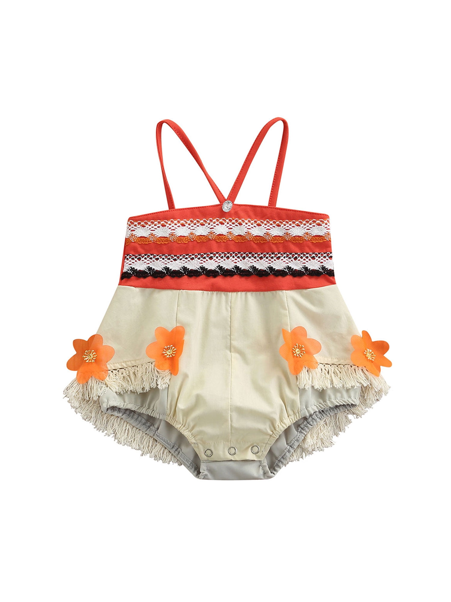 New In Baby Gi Girls Fruity Cotton Romper main image 1