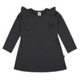 thumbnail image 1 of Baby Girls Charcoal Dress With Ruffle, 1 of 7