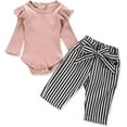thumbnail image 1 of Baby Girls Clothes Cute Baby Clothes Girls Romper + Pant 2pcs Winter Outfit 6-12 Months, 1 of 7