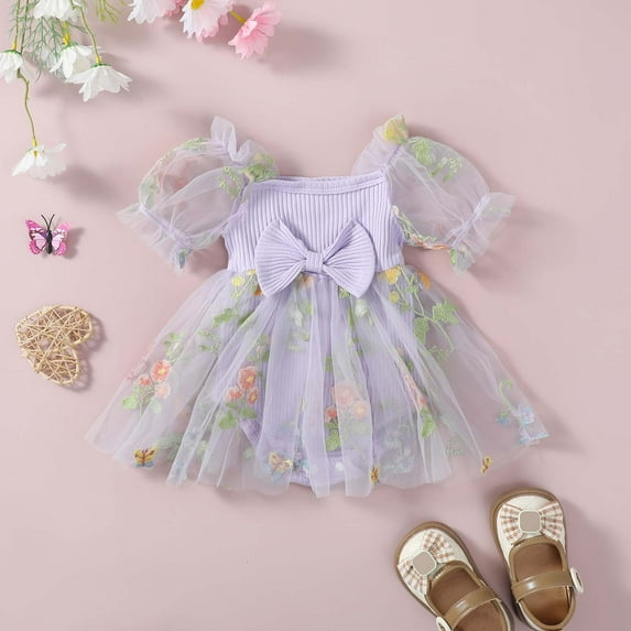 Baby Girls' Clothing Baby Girls' Dresses Rompers Bodysuit Baby Outfit Baby Girl Clothing Clothes Girls 3-6 Months