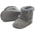 thumbnail image 1 of Baby Girls Cowboy Tassel Boots Side Zipper Moccasins Soft Bottom Non-Slip Toddler Shoes, 1 of 6