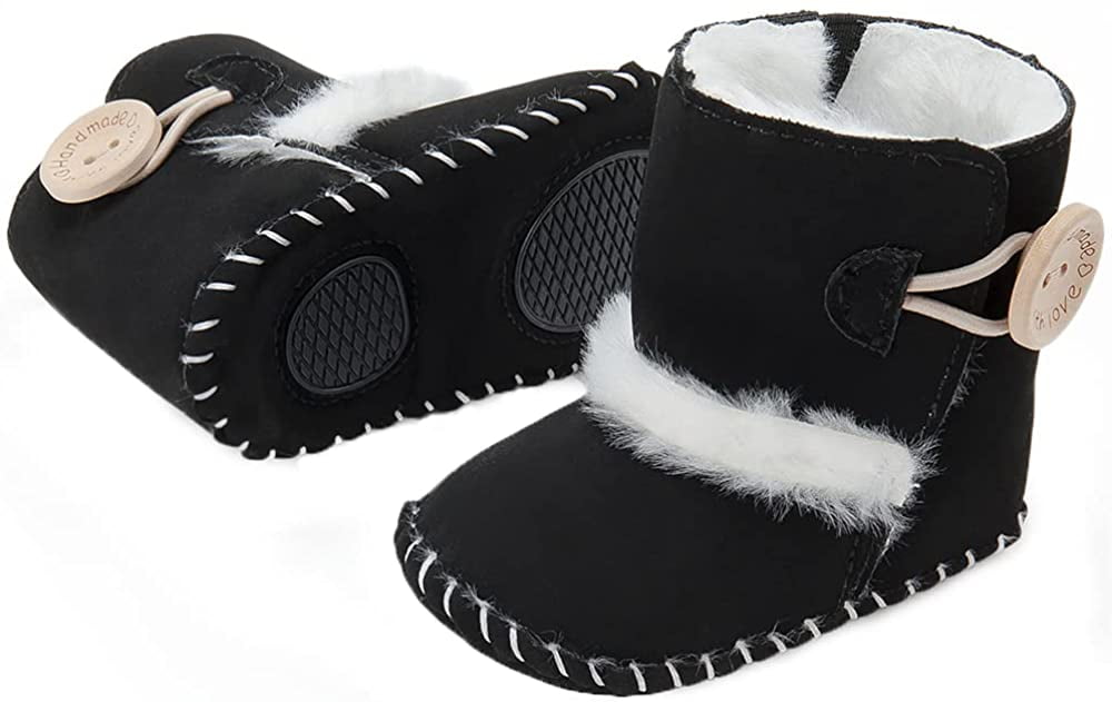 Baby Girls Cowboy Tassel Boots Side Zipper Moccasins Soft Bottom Non-Slip Toddler Shoes