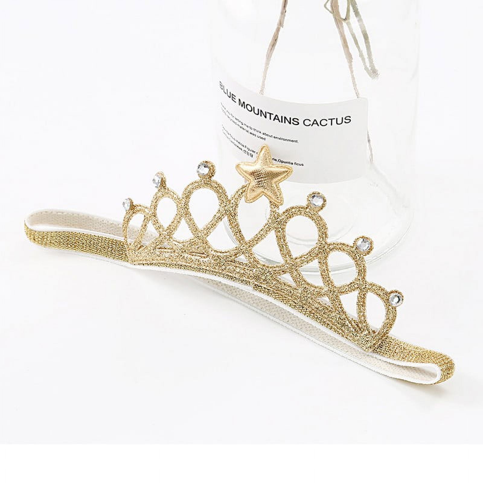 Baby Girls Cute Crown Hairband Infants Princess Girl Headband Hair