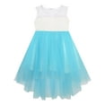 thumbnail image 1 of Baby Girls Dress Sparkling Lace Sequin Pageant Wedding Birthday 18-24 M, 1 of 7