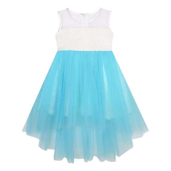 Baby Girls Dress Sparkling Lace Sequin Pageant Wedding Birthday 18-24 M
