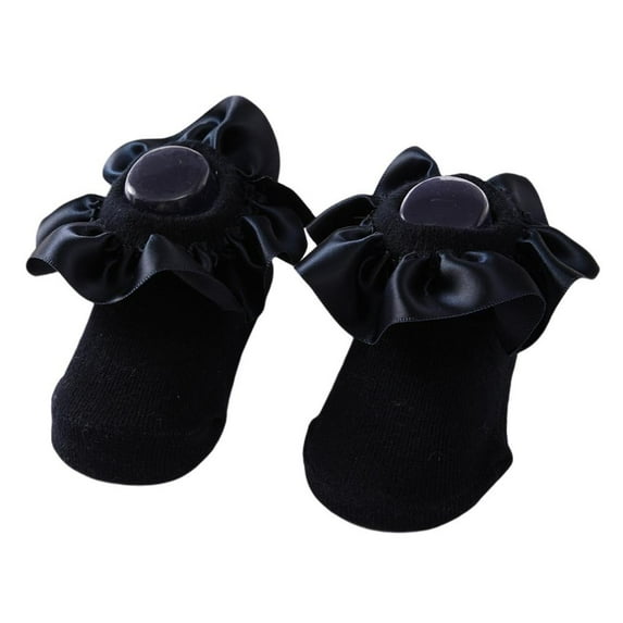 Baby-Girls Eyelet Frilly Lace Socks,Newborn/Infant/Toddler/Little Girls