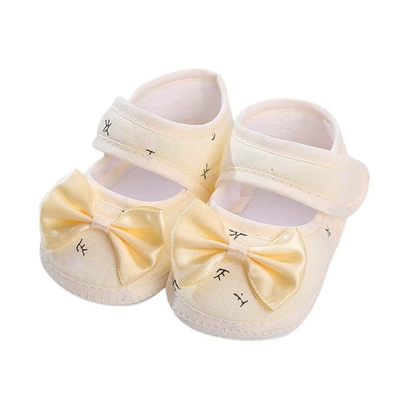 Baby Girls Flats Shoes Soft Sole Anti-slip Walking Shoes