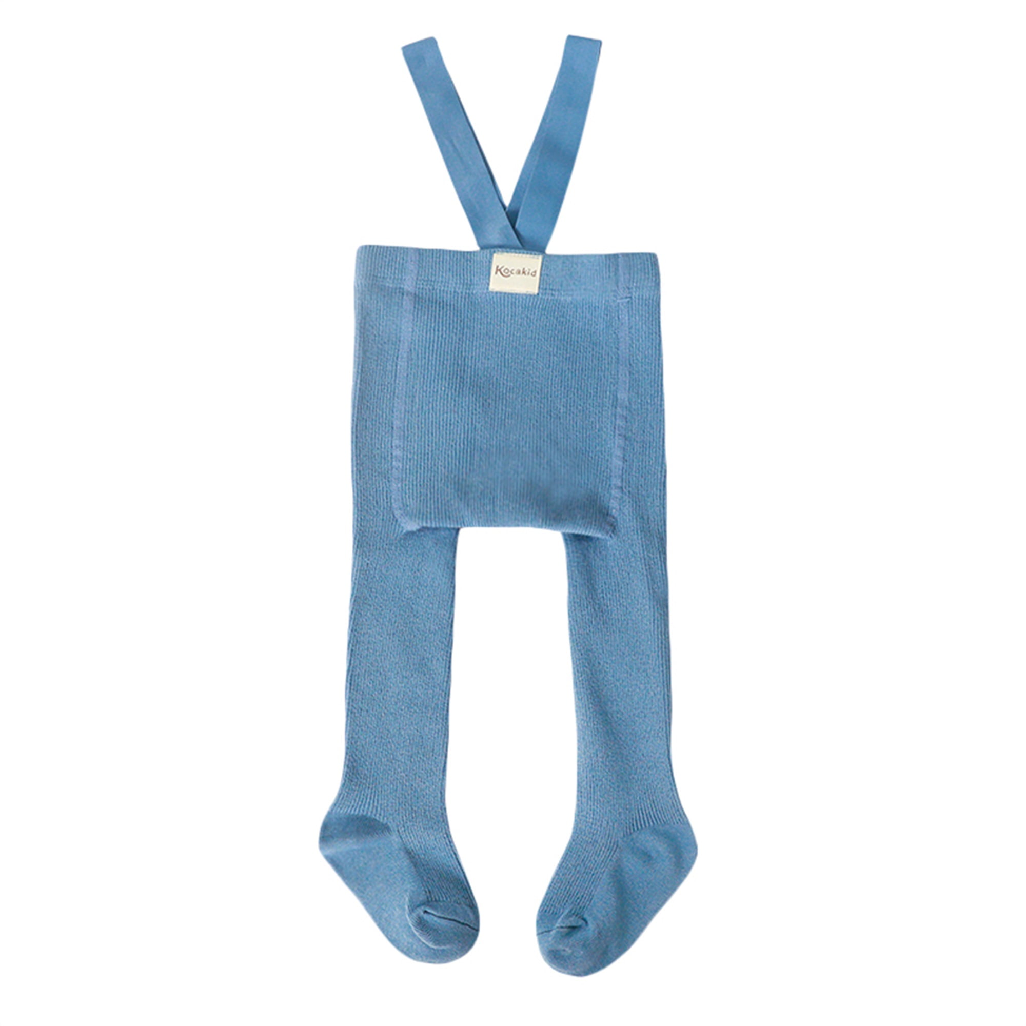 Baby Girls Footed Pantyhose with Suspenders, Toddler Soft Cotton Tights