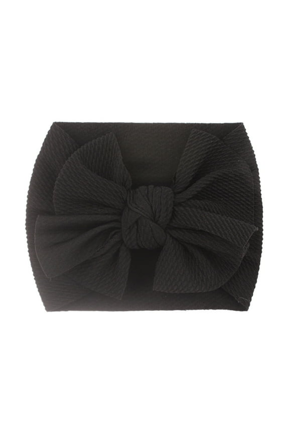 Baby Girls Hair Bows Turban 2 Pc Baby Girls Bowknot Headband Stretch Hairband Headwear