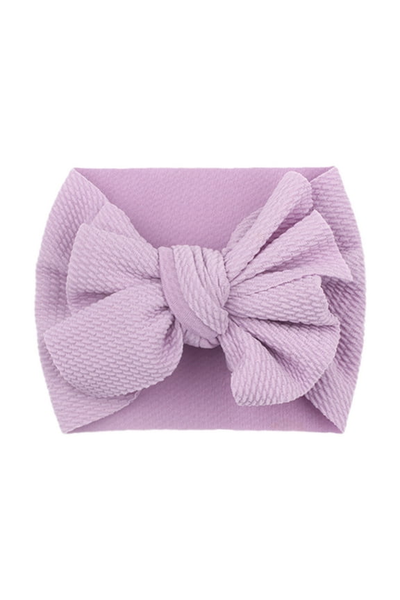 Baby Girls Hair Bows Turban 2 Pc Baby Girls Bowknot Headband Stretch Hairband Headwear