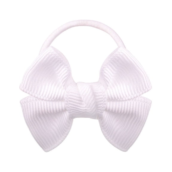 Baby Girls Hair Ties With Decorative Bows Gentle Elastic Ponytail Holders For And Toddlers Soft Hair Accessories For Delicate Hair