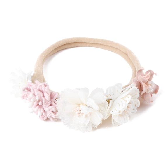 Baby Girls Headbands, Elastic Flower Head Wraps Hair Accessories