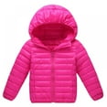 thumbnail image 1 of Baby Girls Hooded Kids Coats Autumn Boys Warm Jacket Coat Toddler Girl Infant Jacket Outerwea,2-7T, 1 of 4