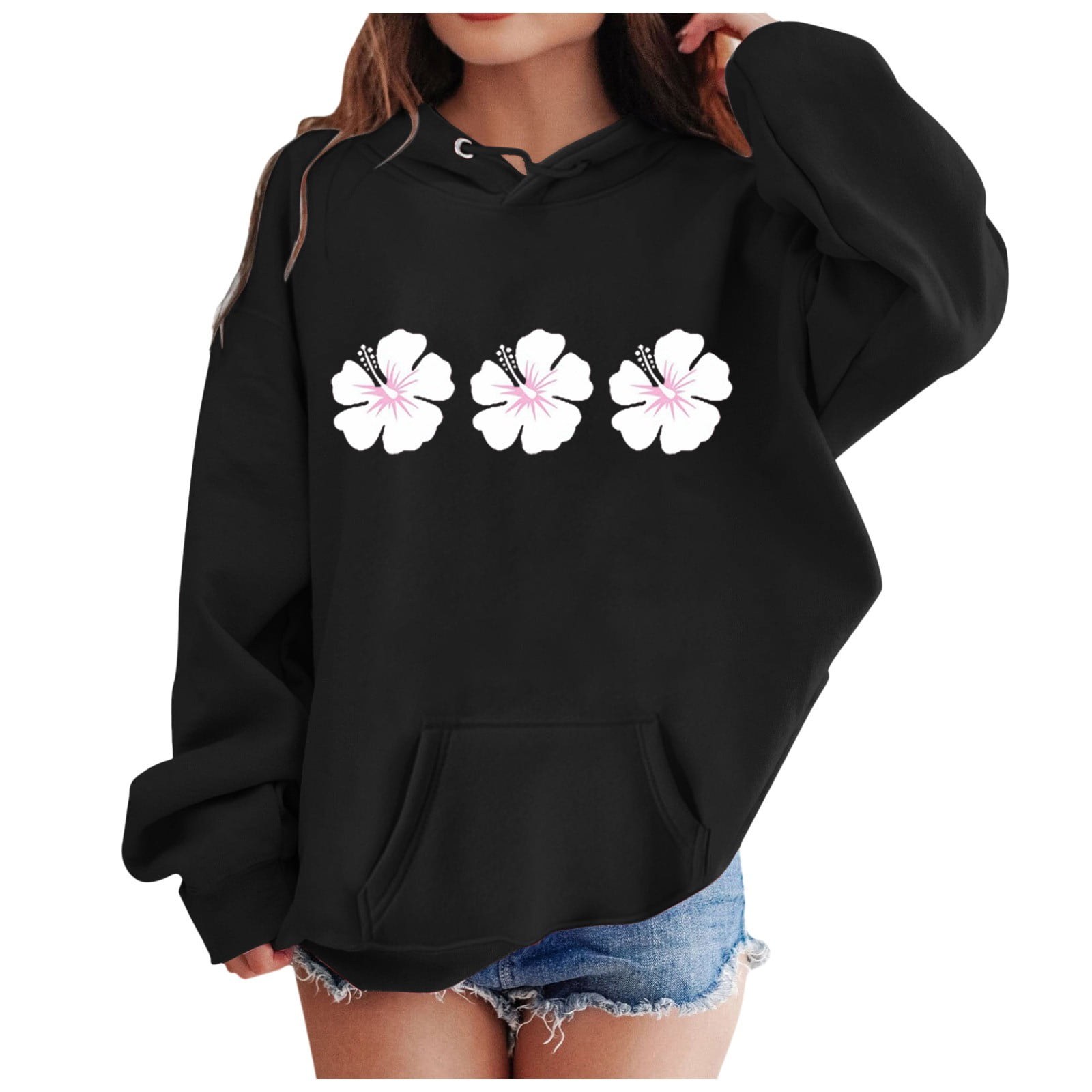 Baby Girls' Hoodies & Activewear,Girl'S Hoodie Long Sleeve Soft