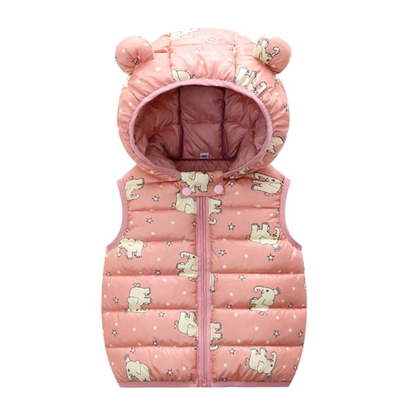 Baby Girls Jackets Cartoon Girls Baby Outerwear Warm Coat Boys Windproof Hooded Toddler Girls Coat&Jacket