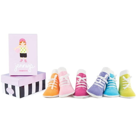 Baby Girls' Jenny's Socks 6-pack (0-12 mo.)