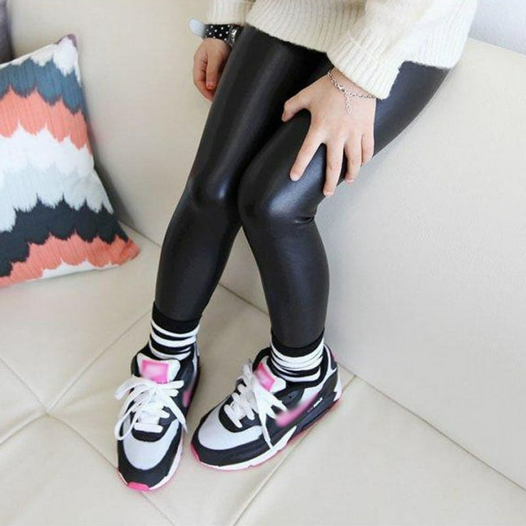 Black sports legging slim fit in stretch lycra, child - Souris Mini –  Souris Mini