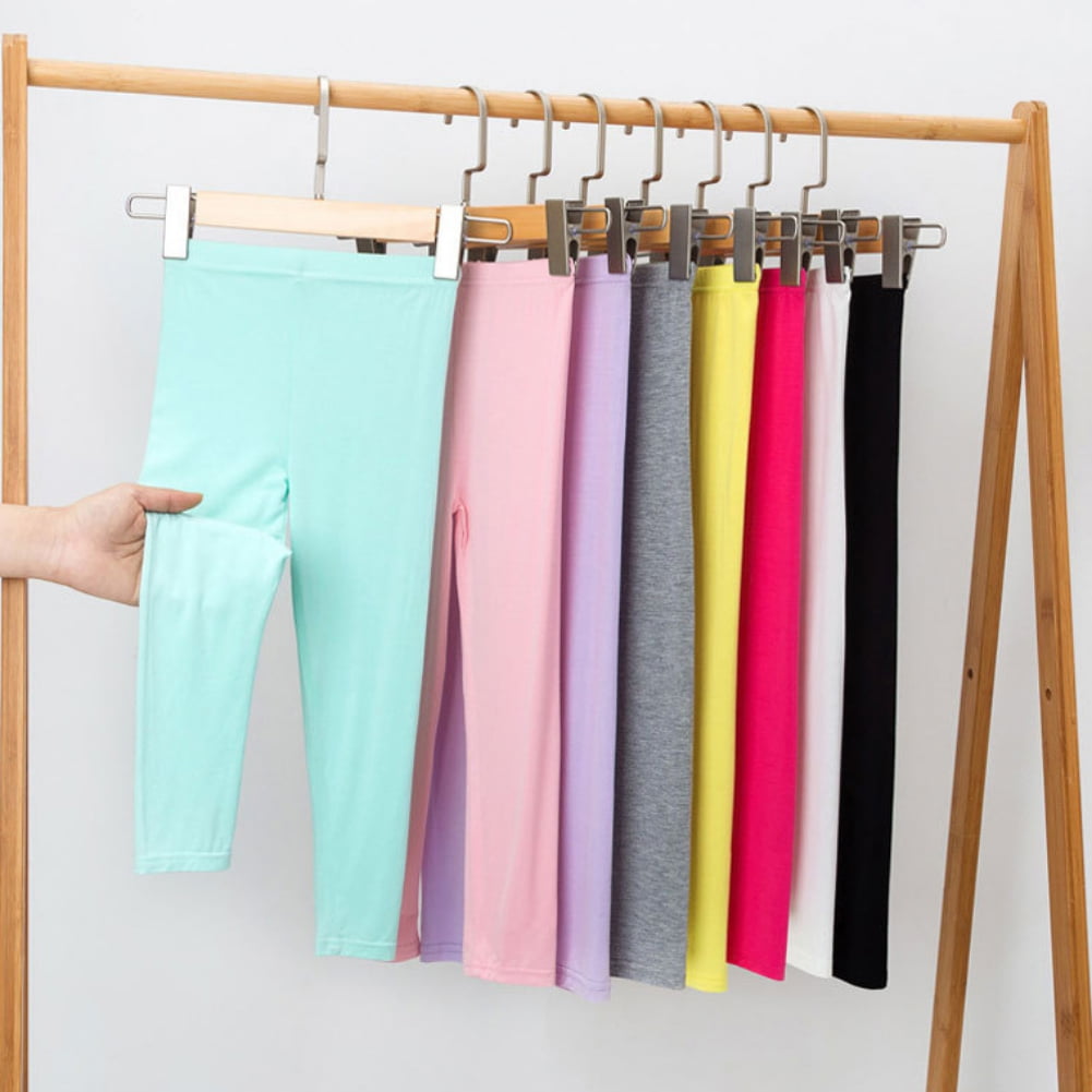 Baby Girls Leggings Stretchy Basic Legging for Kids Fitting Long Pant