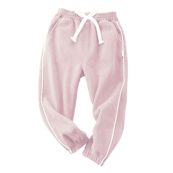 Baby Girls Leggings Toddler Baby Boys Girls Candy Color Solid Color Leggings Casual Kids Sports Pants New Full Length Pants Pinks 5T